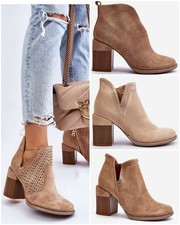 Woman' s Ankle Boots, Block