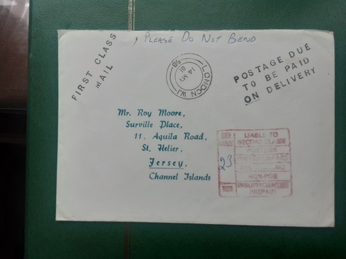 1981 london surcharge - surcharge, cover