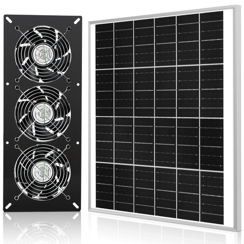 Fanspex solar fan - fan, kit