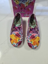 Irregular Choice Women's Pescado Oro Pink Shoes Size 39