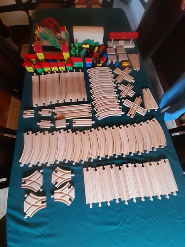 Wooden trainset collection - ,