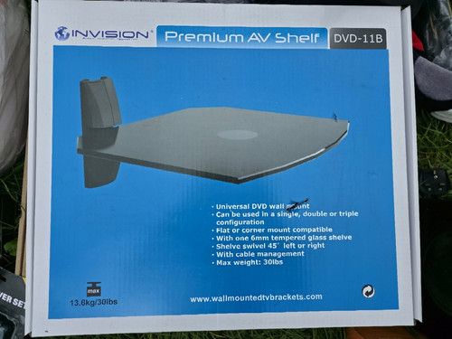 Invision shelf dvd 11b - av, wall