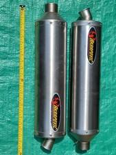 Genuine Aprilia Tuono/Rsv  1000r Gen2  Titanium Akrapovic exhaust end can suzuki