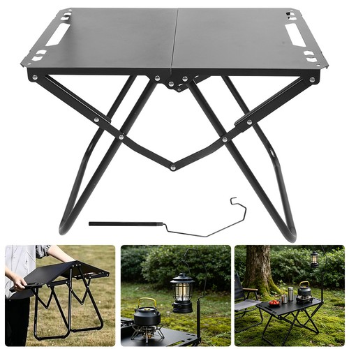 Folding camping table small - camping,