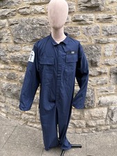 Royal Navy Blue Lightweight Flame Resistant Coveralls FR Mechanics Boiler Suit