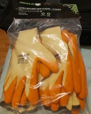 Latex Builder Grip Gloves ,6