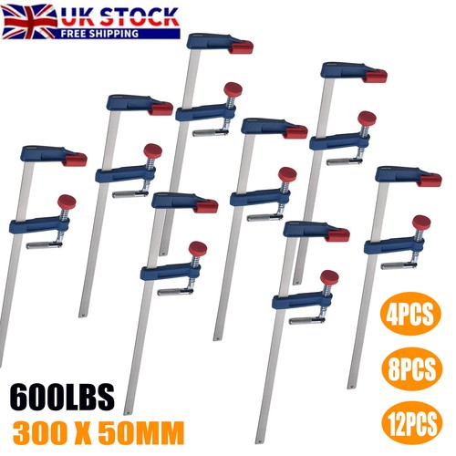 12pc clamps 300mm steel - 300mm,