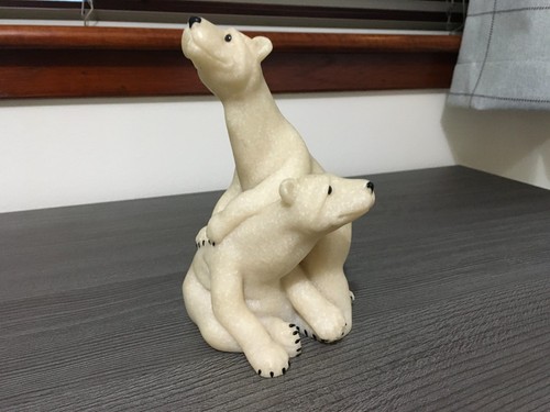 Polar bears figurine peter - polar,