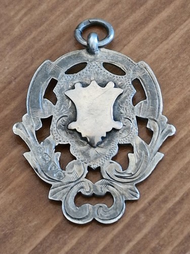 Antique sterling silver pocket - antique,