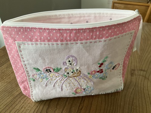 Handmade makeup bag - handmade,