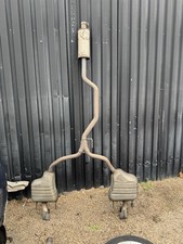 Saab 9-3 Aero Twin exhaust 2.8 V6 B284 Cat BACK ( Collection Only )