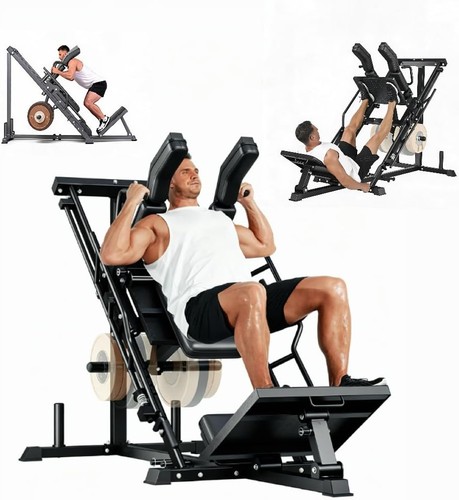 Leg press hack squat - in,