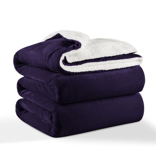 Sherpa fleece blanket - fleece, ultra