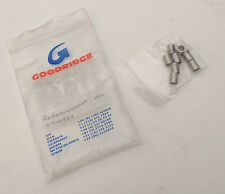 [G08] 8 x Goodridge Aeroquip 600 series -4AN hose crimp swage collar RC600-04CMP