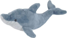 Dolphin plush soft toy - plush,
