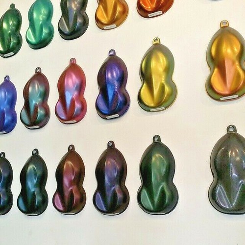 Colour changing metallic epoxy - changing,