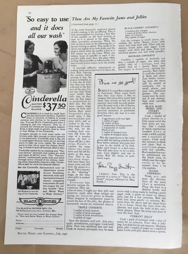 Cinderella washer print - , ad