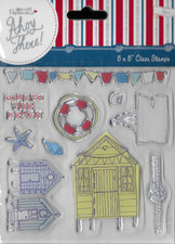 Papermania Ahoy  There Stamp Set for cardmaking, scrapbooking, crafts