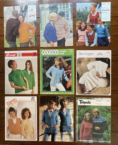 Vintage knitting patterns job - knitting,