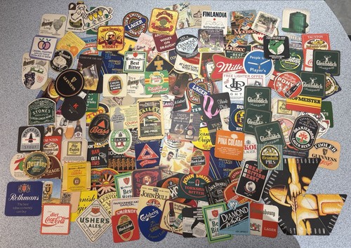 Rare vintage beer - vintage, mats
