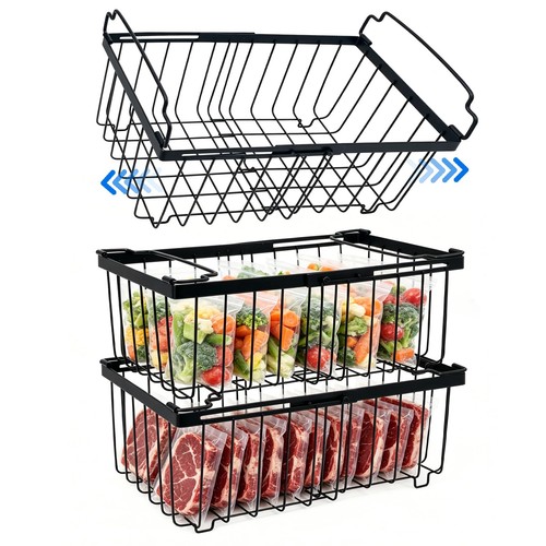 3pack freezer organizer bins - 3pack,
