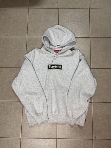 Supreme camo ash grey box - ash, logo