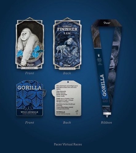 Pacer medal finisher - medal,