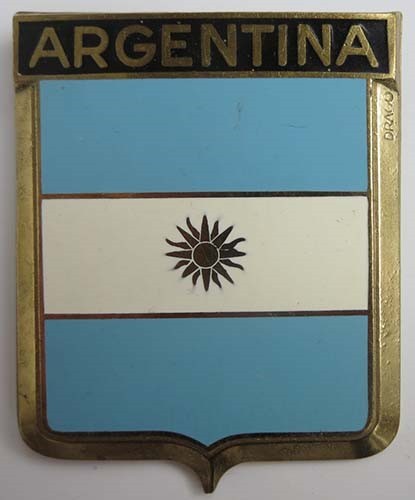 Badge auto car drago 1950s