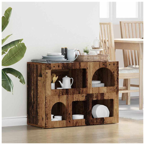 Sideboard old wood - sideboard,
