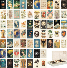 64 Pcs Vintage Postcards Set