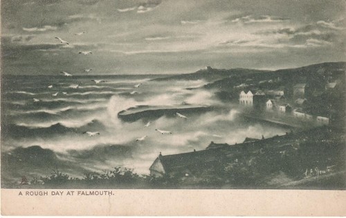 Topographical postcard a - postcard,