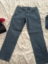 Primark | Straight Stretch Jeans | Blue | W34 & L32 | Men's | Denim & co | 