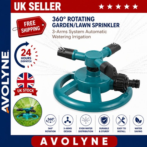 360 rotating garden lawn - 360°,