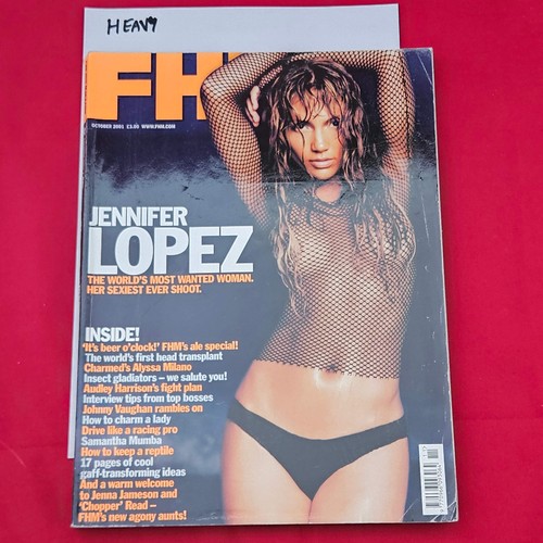 Fhm magazine october 2001 - fhm,