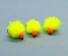 3 x  Eggstasy Egg Trout Flies