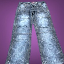 Denim Co Jeans W34 L30 Loose Fit men's 3/4 Length