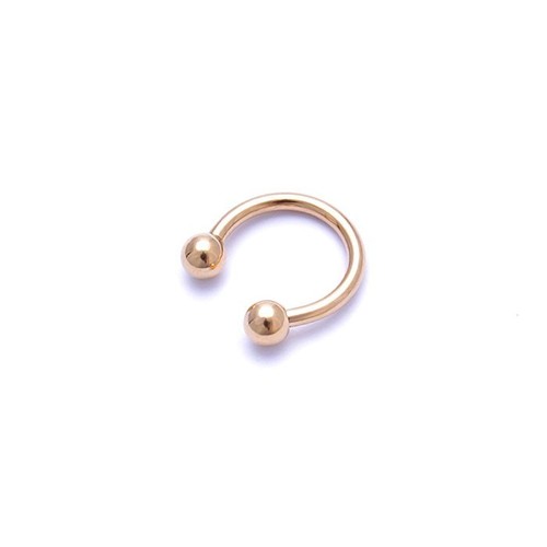 Surgical steel horseshoe - steel,