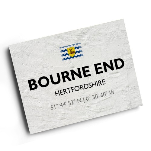 Print bourne end - -,