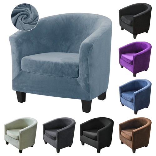 Velvet club sofa cover accent - velvet,