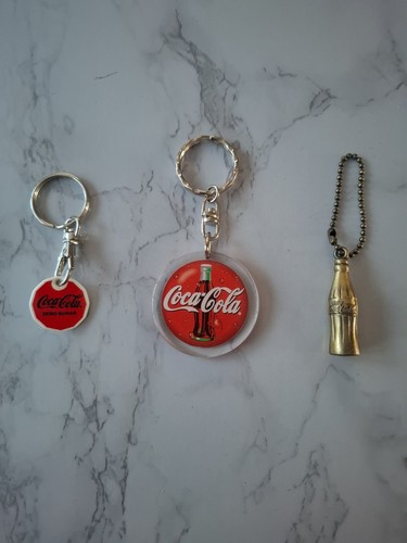 Coca cola keyrings - coca-cola,