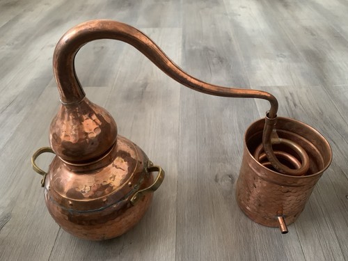 Copper alembic still - copper,
