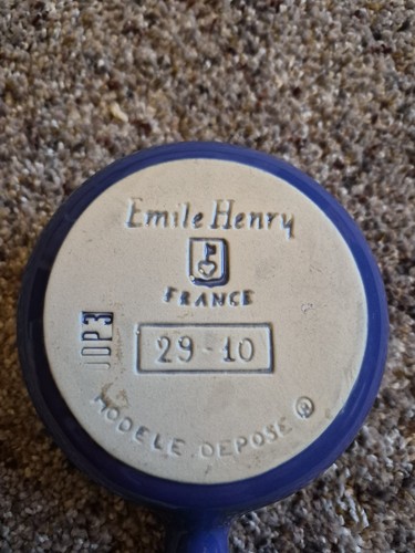 Emile henry france blue - emile,