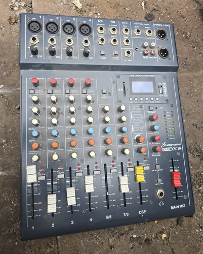 Studiomaster clubxs8 channel - clubxs8, 8-channel