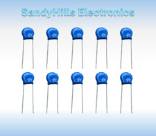 High Voltage Ceramic Disc Capacitor, 5 pF to 100 nF, 1 kV - 2 kV - 3 kV.