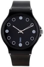 Breo Minas B-TI-MS7 Unisex Analogue Watch with Black Strap and Black Dial