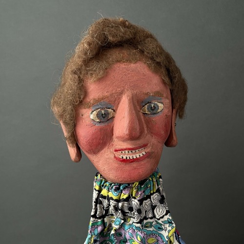 Unique lady hand puppet - lady,