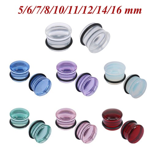 Pair glass ear - pair, gauges