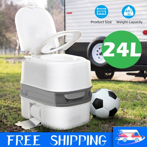 Large 24l portable toilet - 24l,