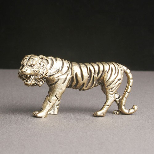 Brass tiger statue king - tiger, of