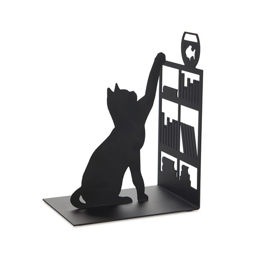Book ends black metal heavy - book,